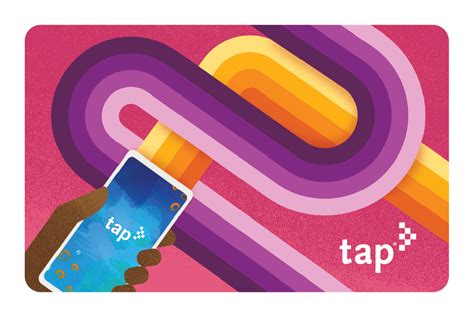 mobile phone tap card